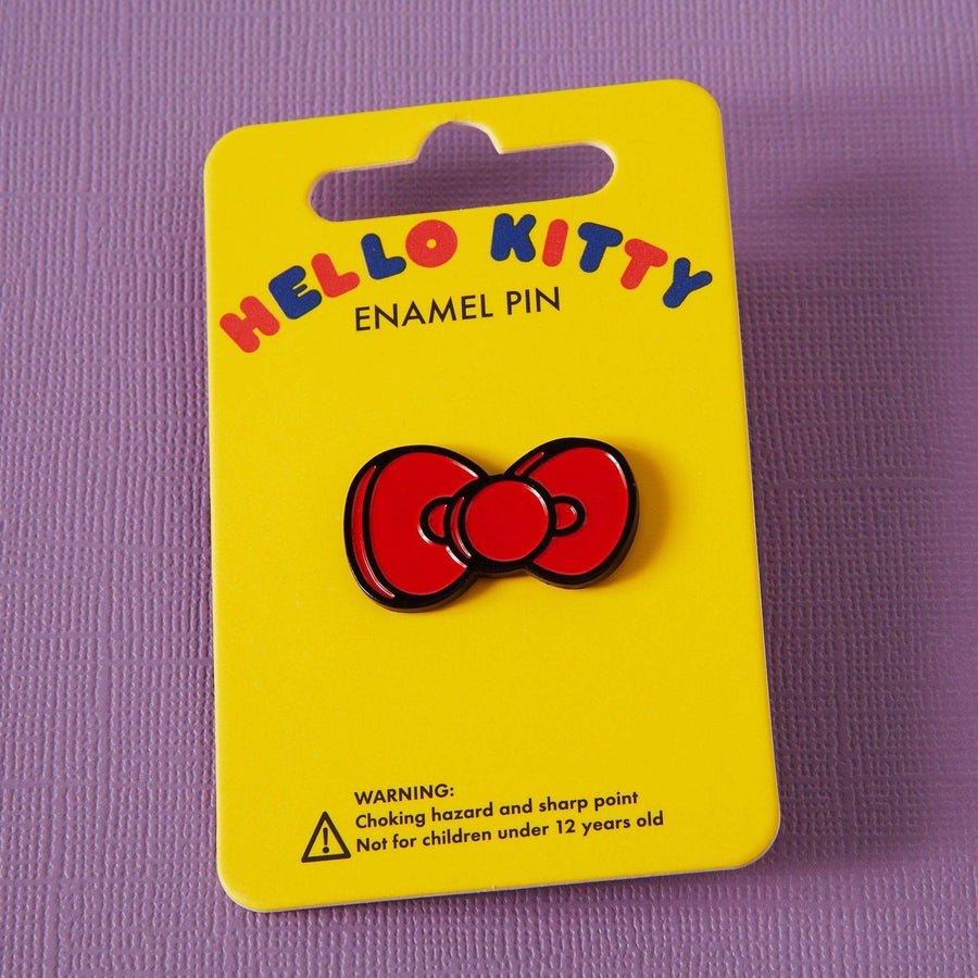 Hello Kitty x Punky Pins Chunky Kitty Bow Enamel Pin