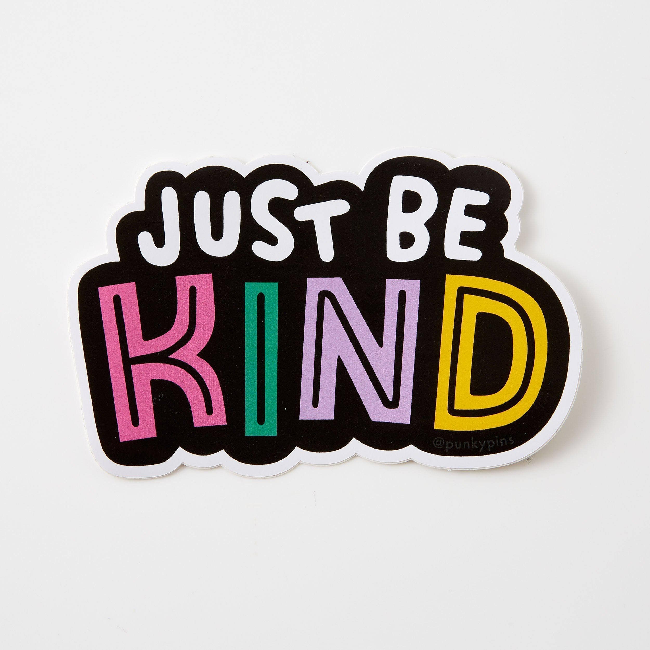 Just be Kind Vinyl Sticker – punkypins