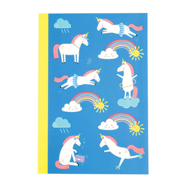 Magical Unicorn A5 Lined Notebook