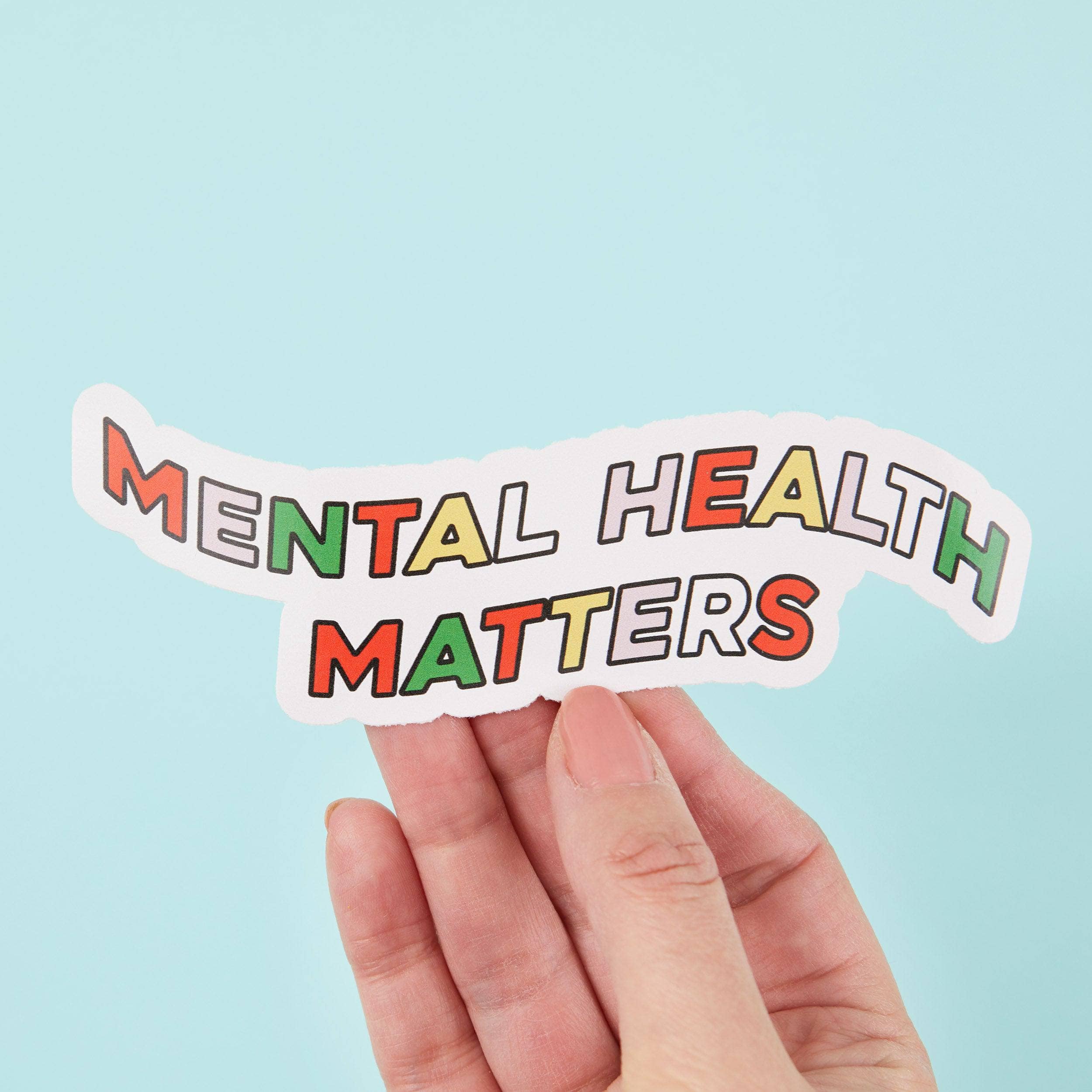 Mental Health Matters Vinyl Sticker – punkypins