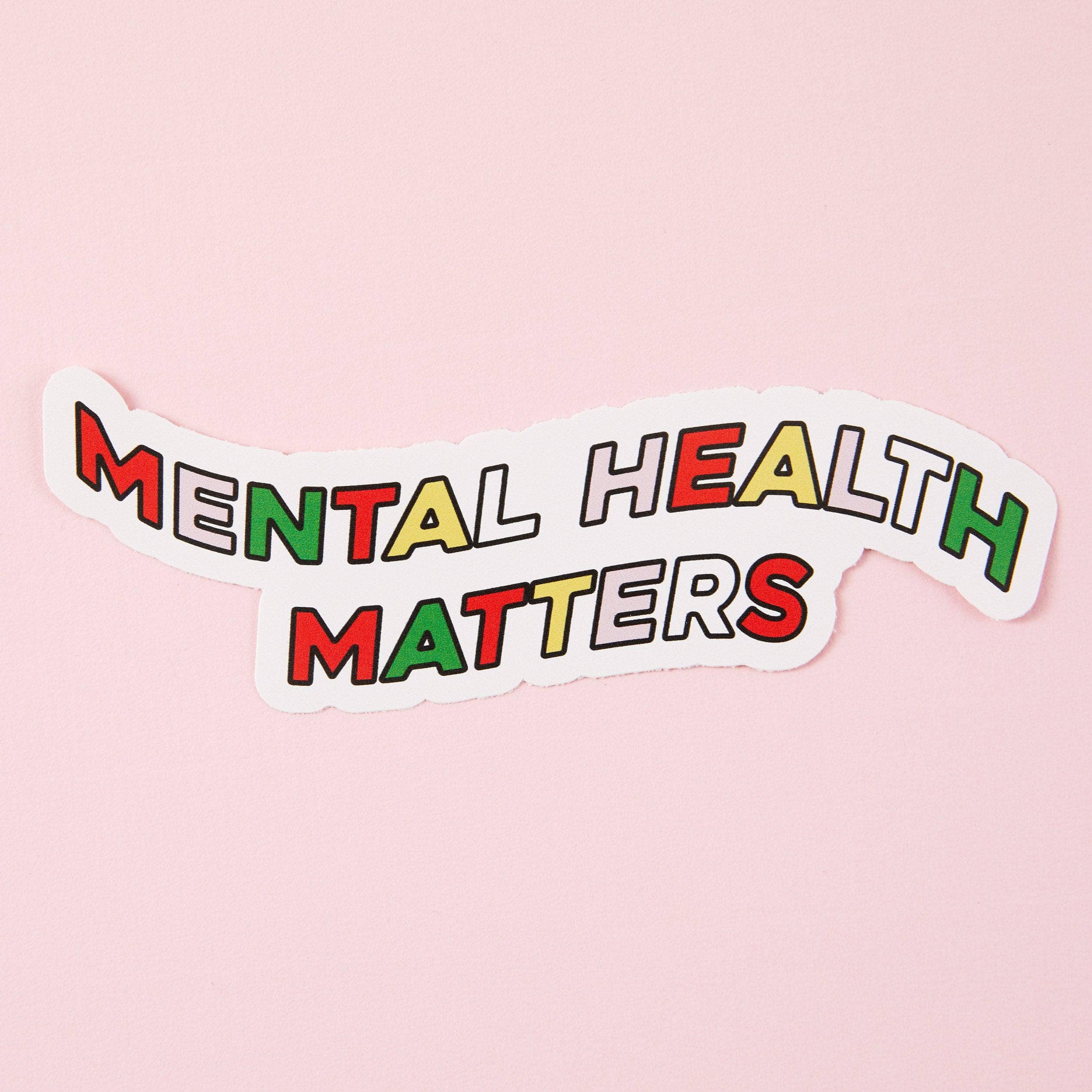 Mental Health Matters Vinyl Sticker – punkypins
