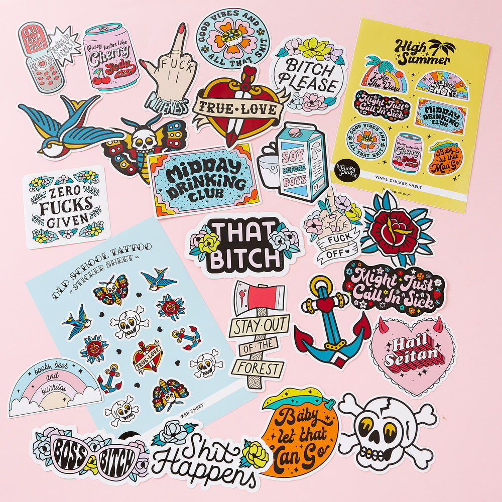 Enamel Pins, Pin Badges, Cute Pins, Free Delivery Over £15 – punkypins