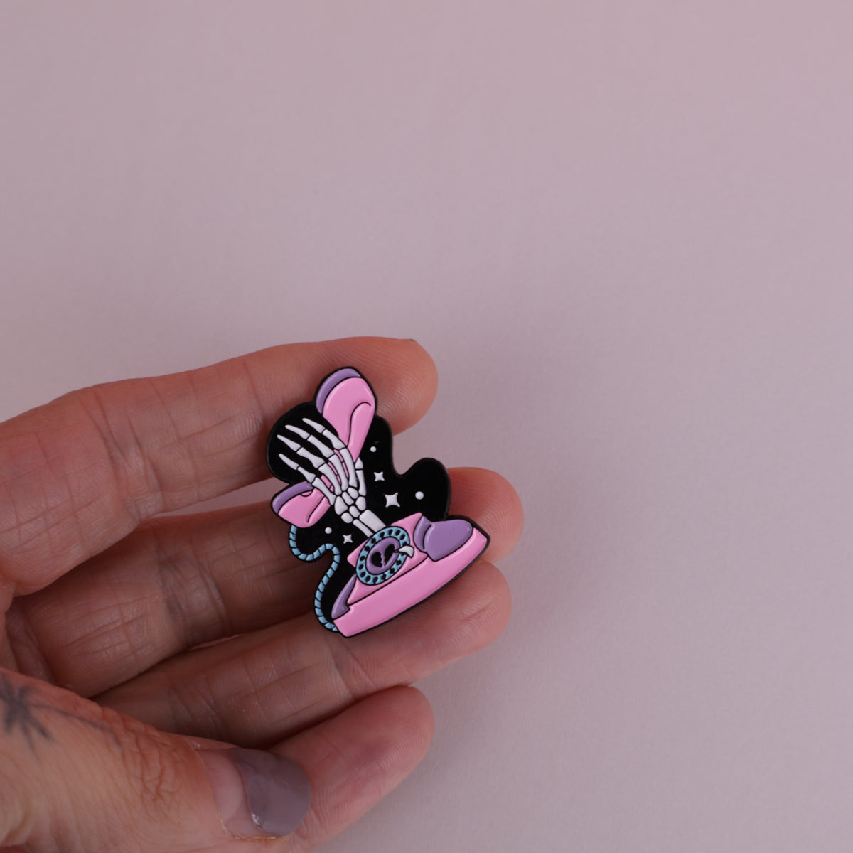 Call Me Spooky Enamel Pin