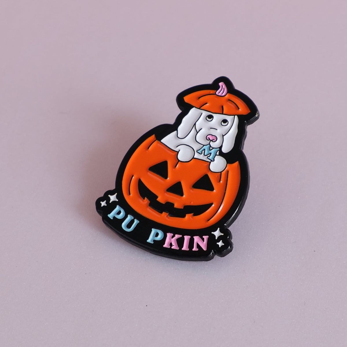 Pup Pumpkin Enamel Pin