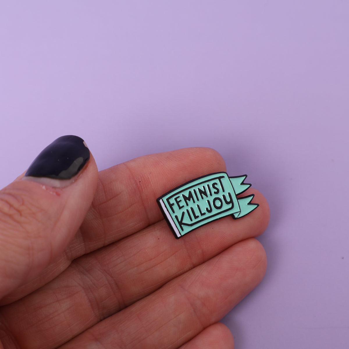 Feminist Killjoy Sample Enamel Pin