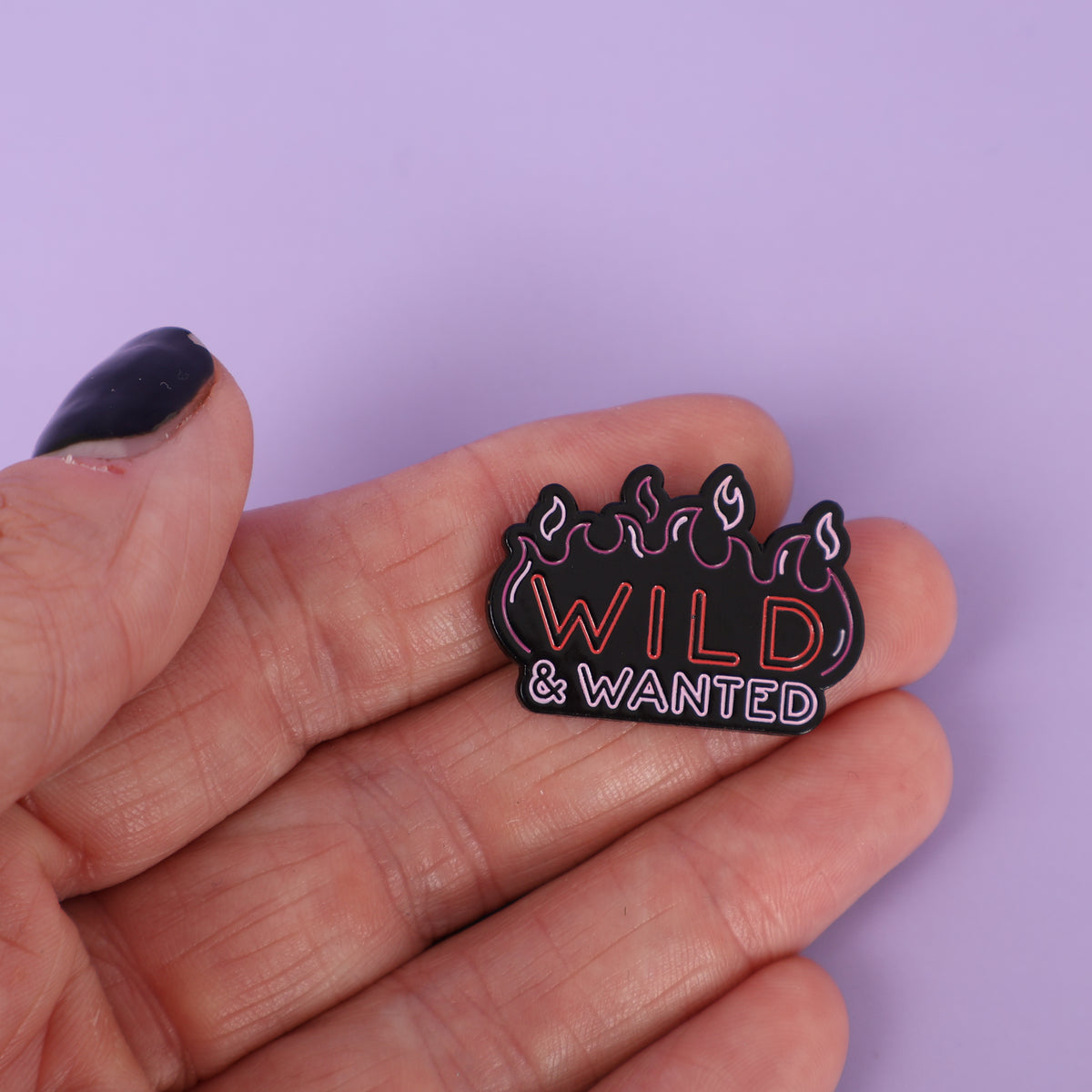 Wild & Wanted Sample Enamel Pin