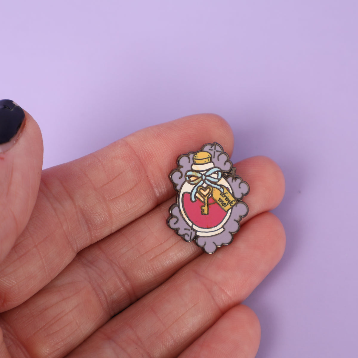 Drink Me Potion Sample Enamel Pin