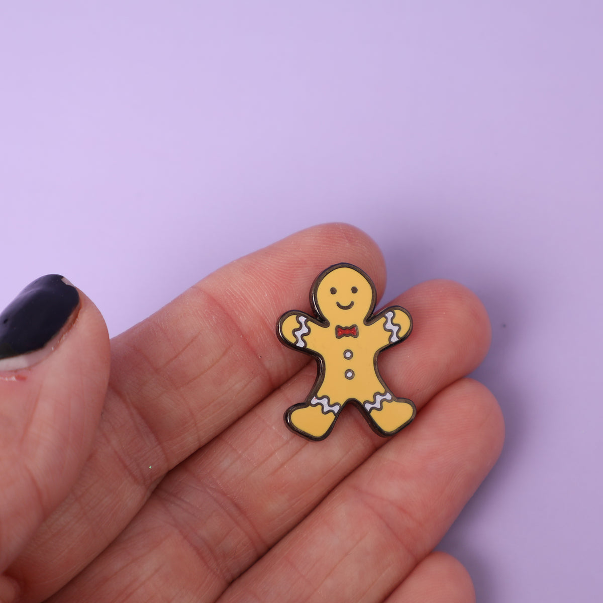 Gingerbread Sample Enamel Pin