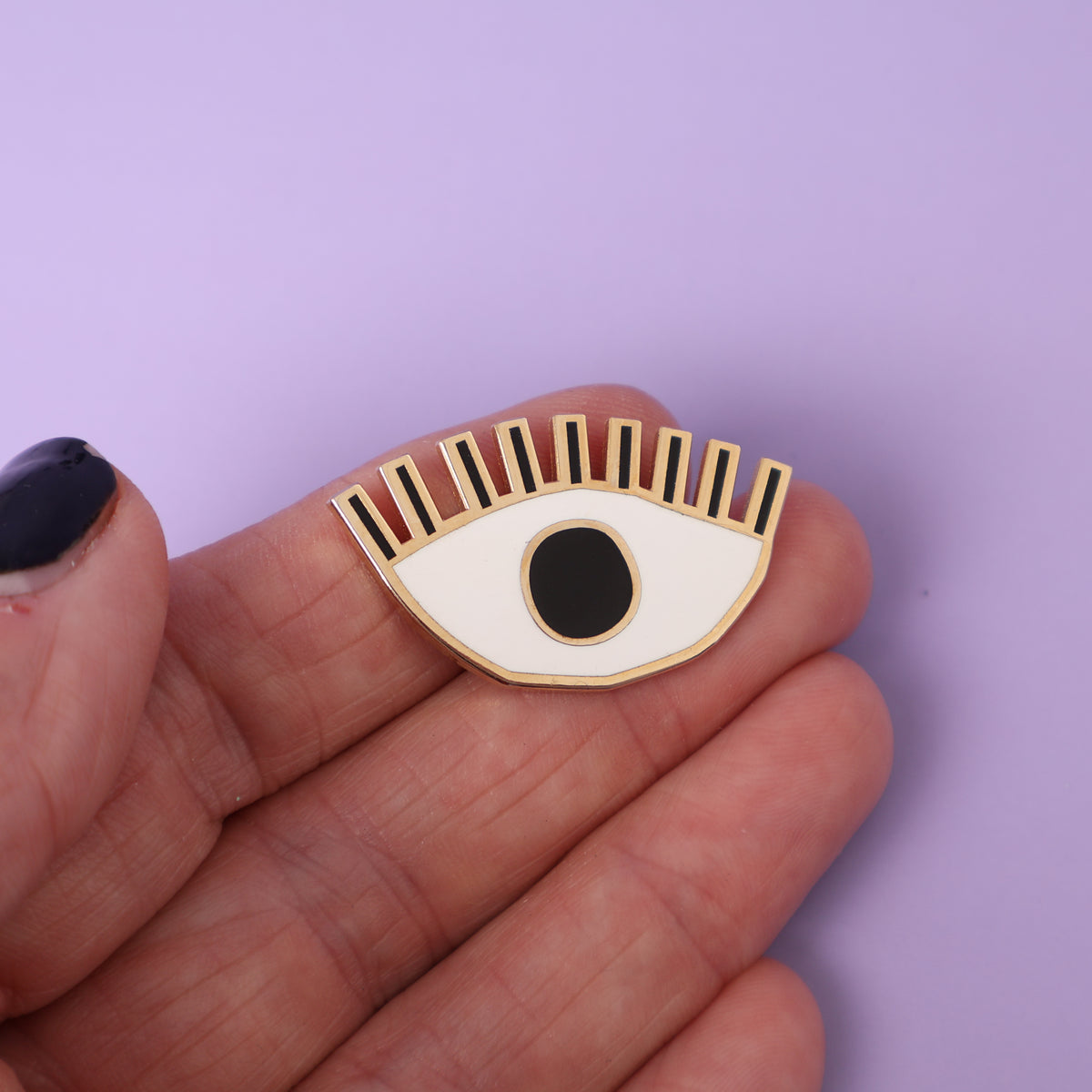 Eye Sample Enamel Pin