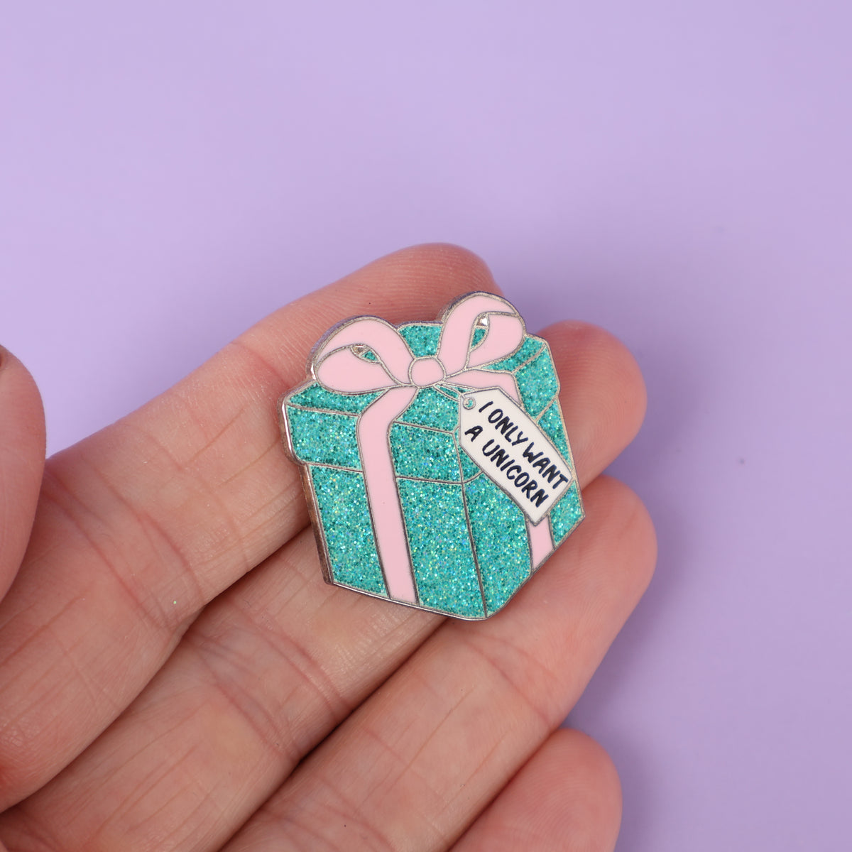 I Only Want A Unicorn Sample Enamel Pin