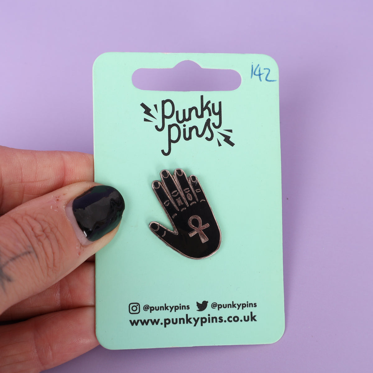Mystical Hand Sample Enamel Pin