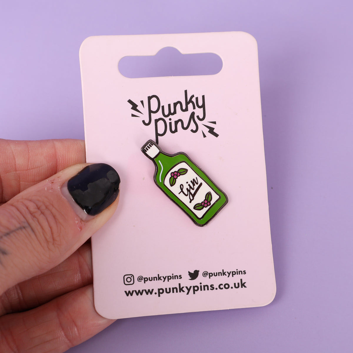Gin Sample Enamel Pin