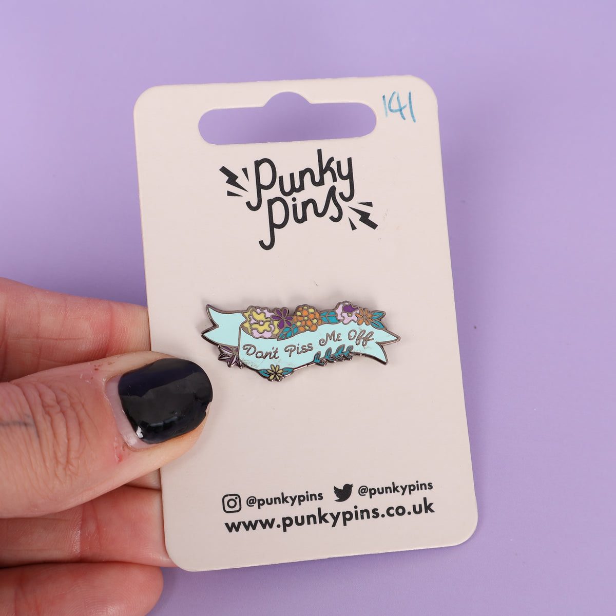 Don't Piss Me Off Sample Enamel Pin