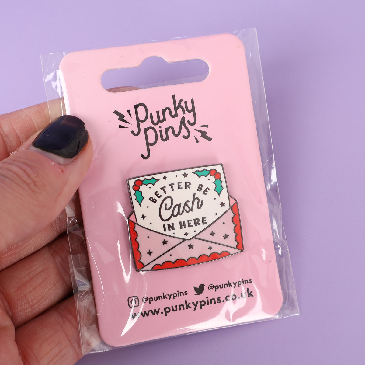 Better Be Cash In Here Sample Enamel Pin