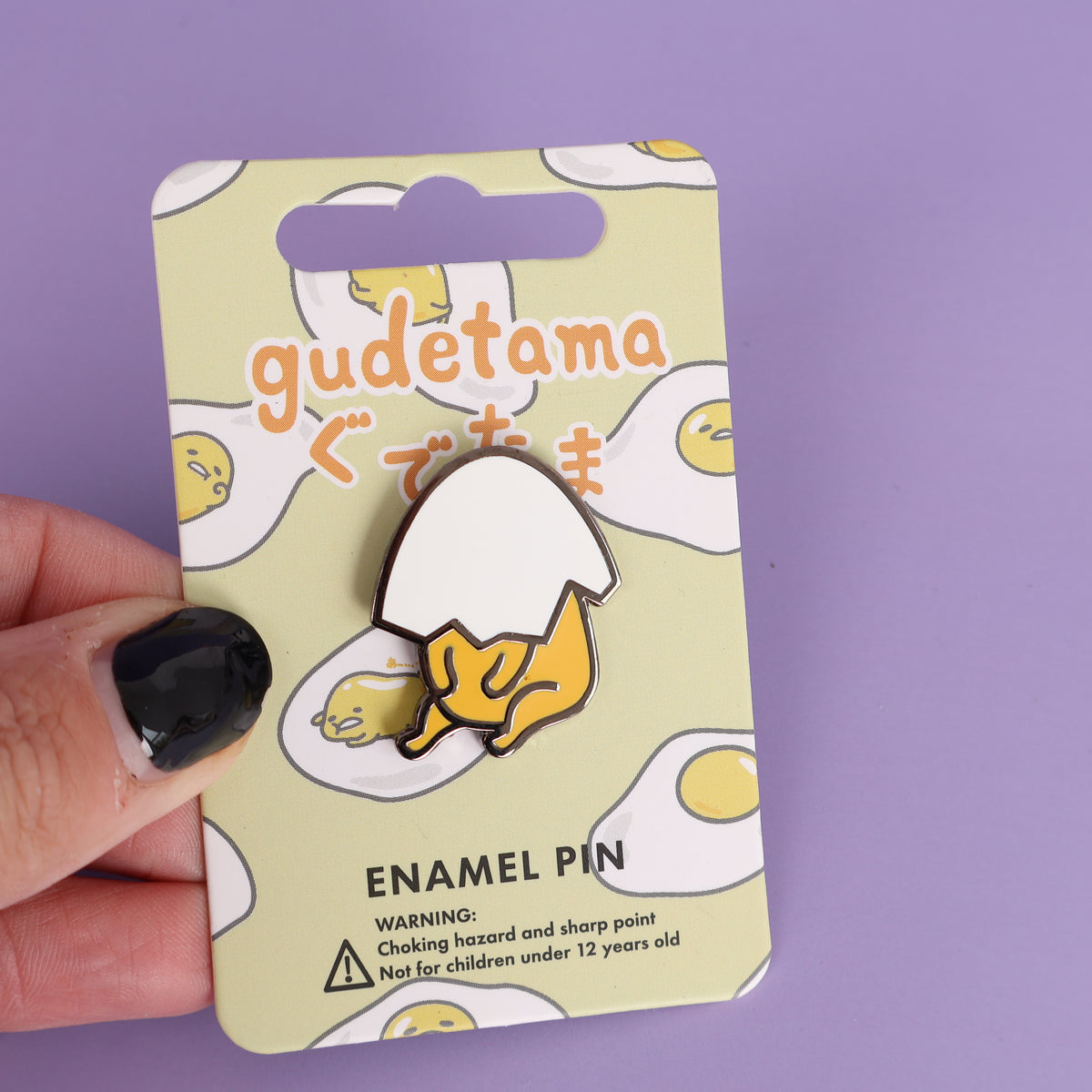 Gudetama Nope Enamel Pin - Sale