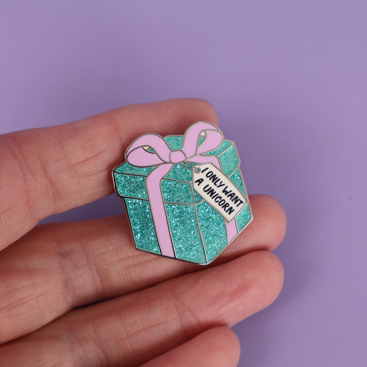 I Only Want A Unicorn Enamel Pin - Sample Sale