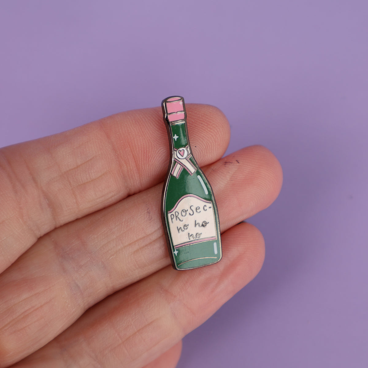 Prosec-ho-ho-ho Enamel Pin - Sample Sale