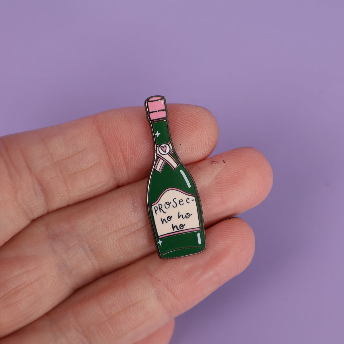 Prosec-ho-ho-ho Enamel Pin - Sample Sale