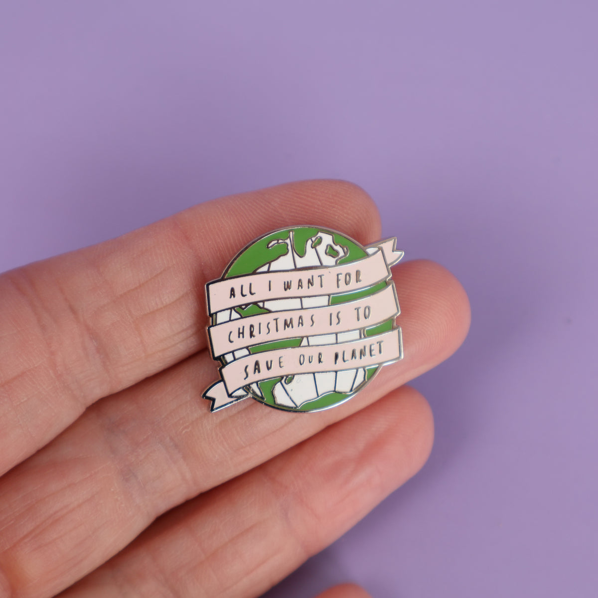 All I Want For Christmas Enamel Pin - Sample Sale