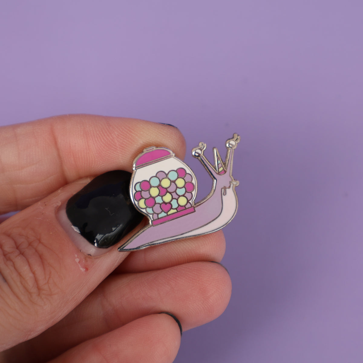 Gumball Snail Enamel Pin - Sample Sale