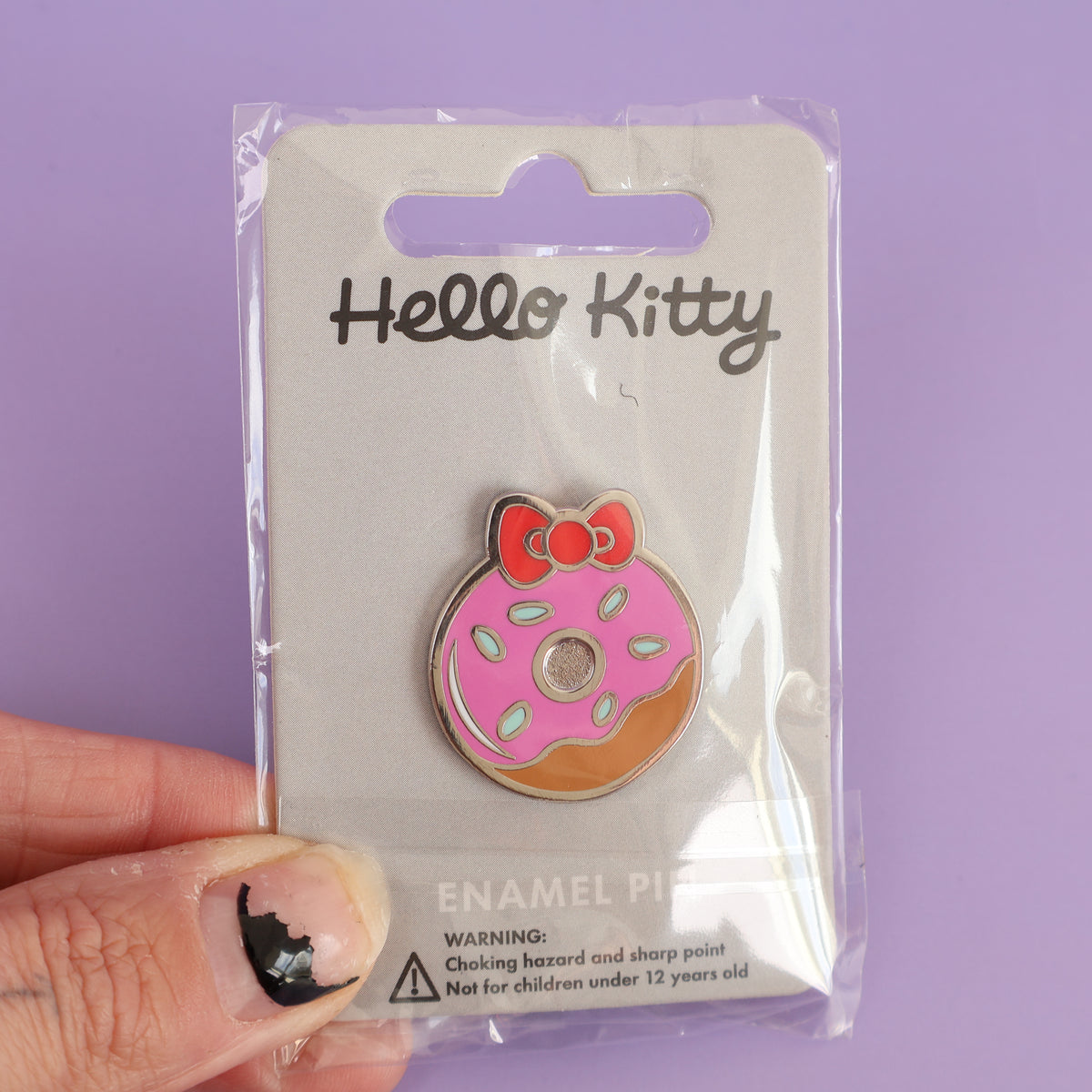 Hello Kitty Donut Enamel Pin - Sample Sale