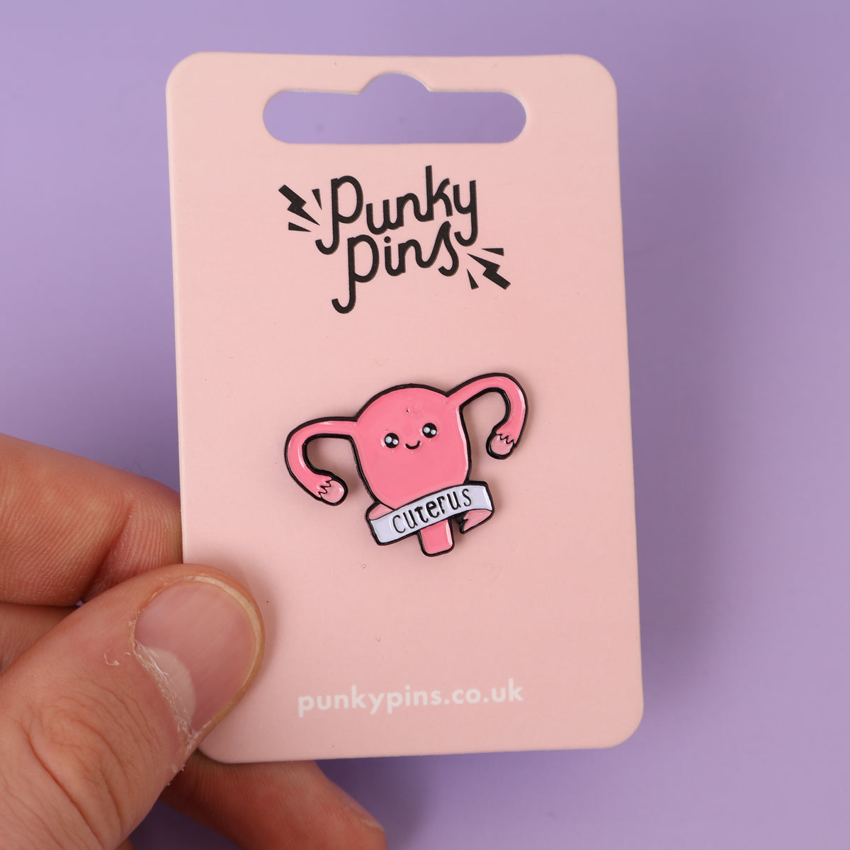 Cuterus Enamel Pin - Sample Sale