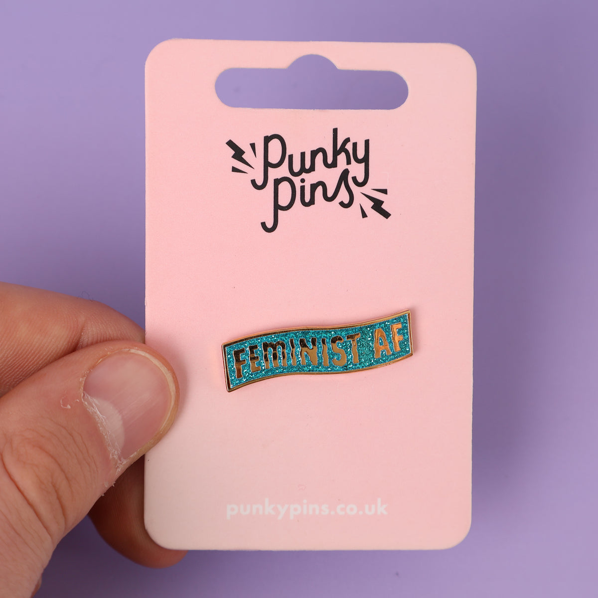 Feminist AF Enamel Pin - Sample Sale