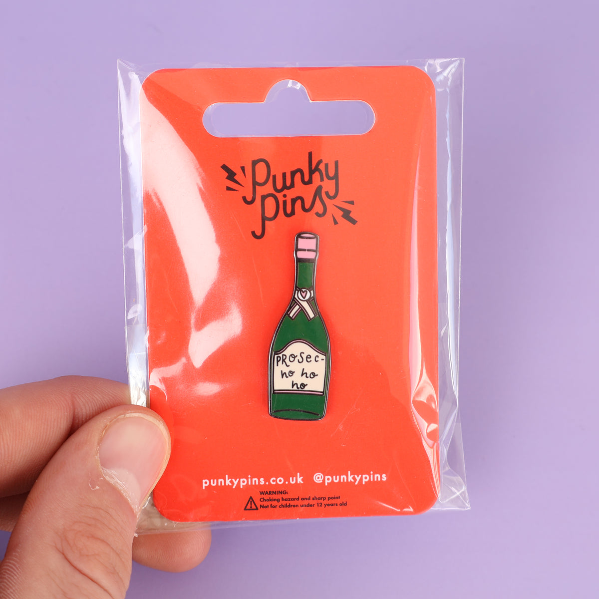 Prosec- Ho Ho Ho Enamel Pin - Sample Sale