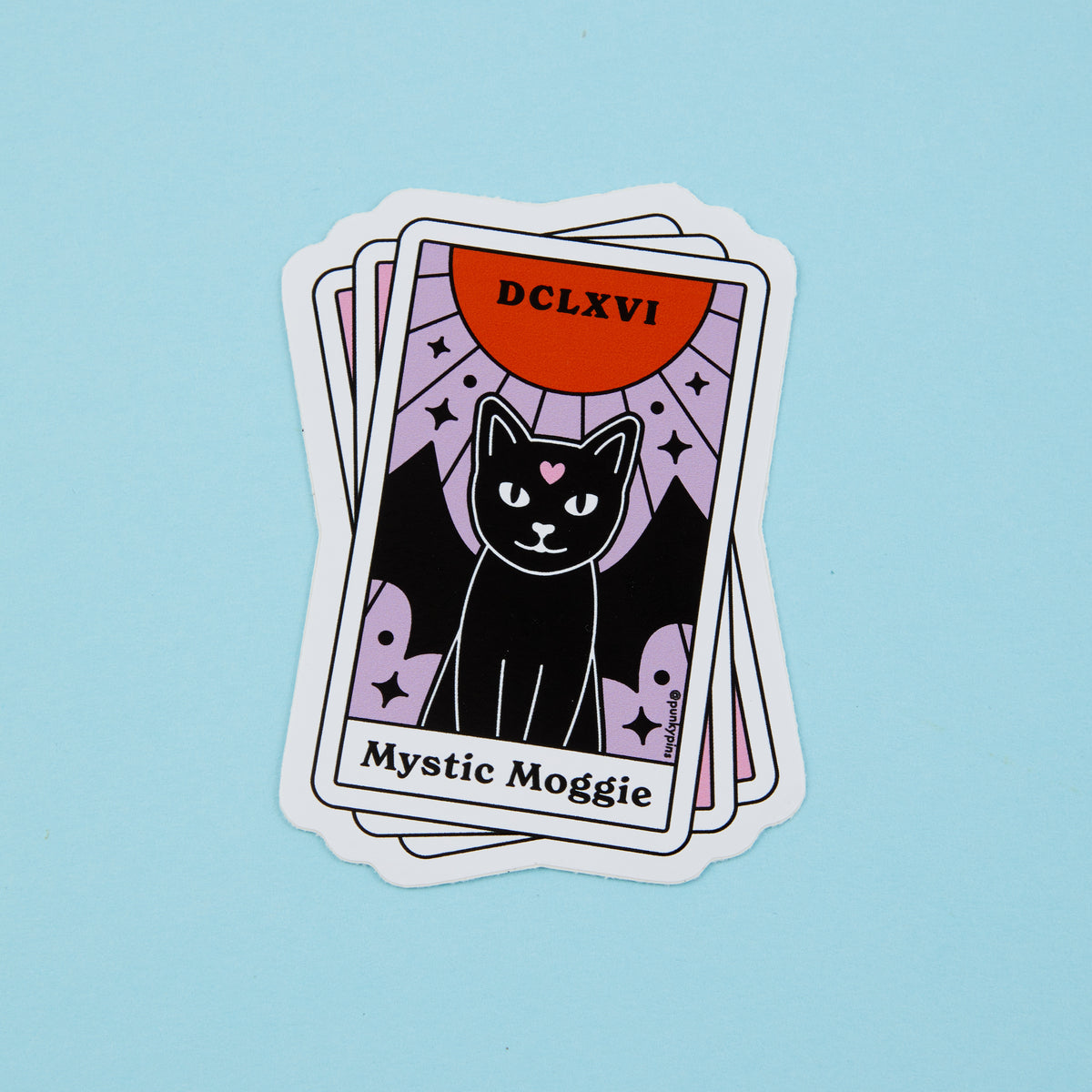 Mystic Moggie Vinyl Sticker