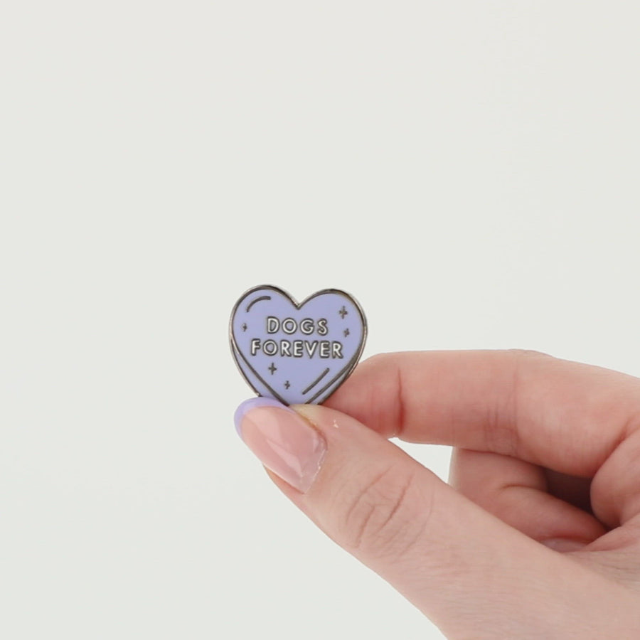 Dogs Forever Enamel Pin