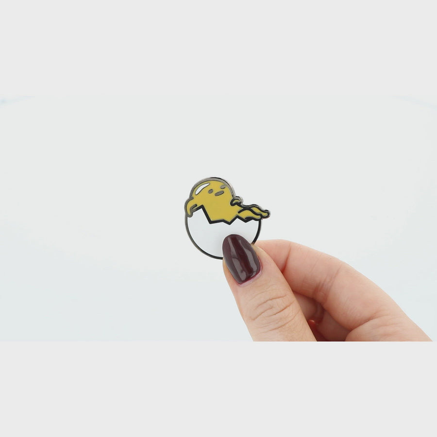 Gudetama Just Chillin Enamel Pin