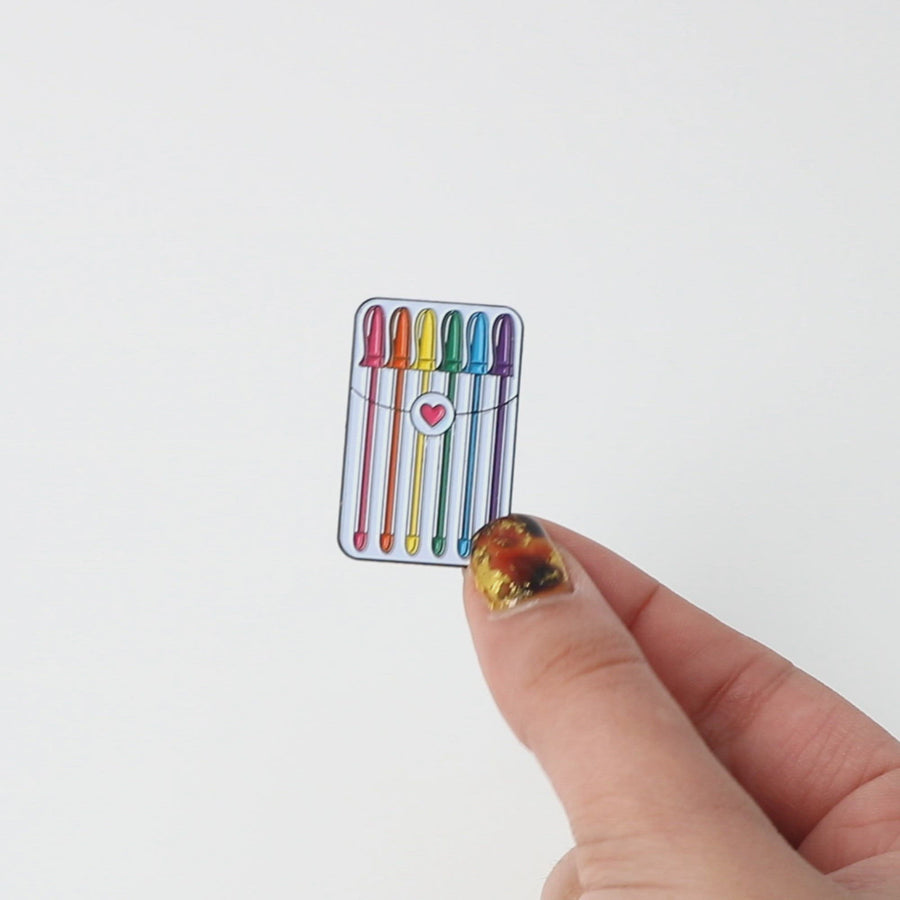 Stationery Gel Pens Enamel Pin