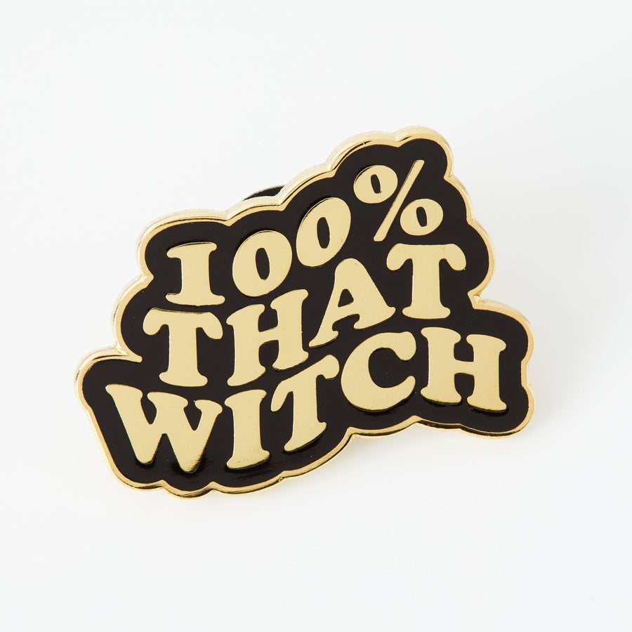 Punky Pins 100% That Witch Enamel Pin