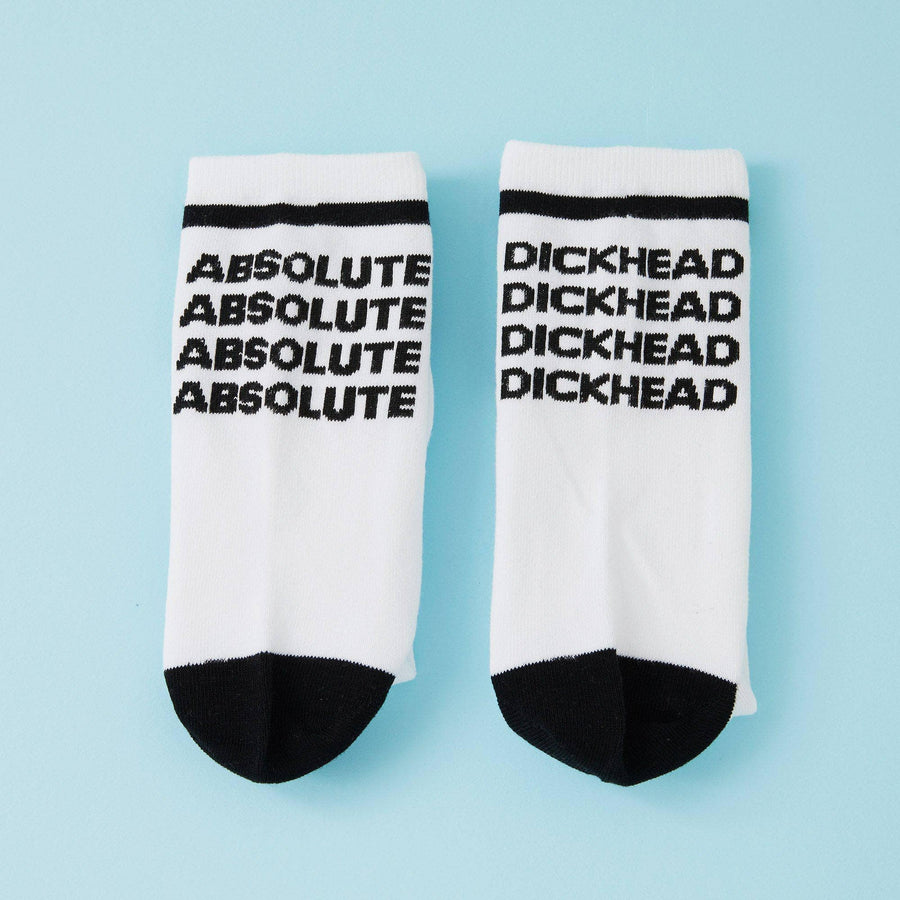 Punky Pins Absolute Dickhead Socks