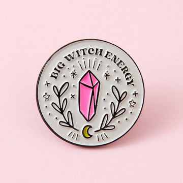 Punky Pins Big Witch Energy Enamel Pin