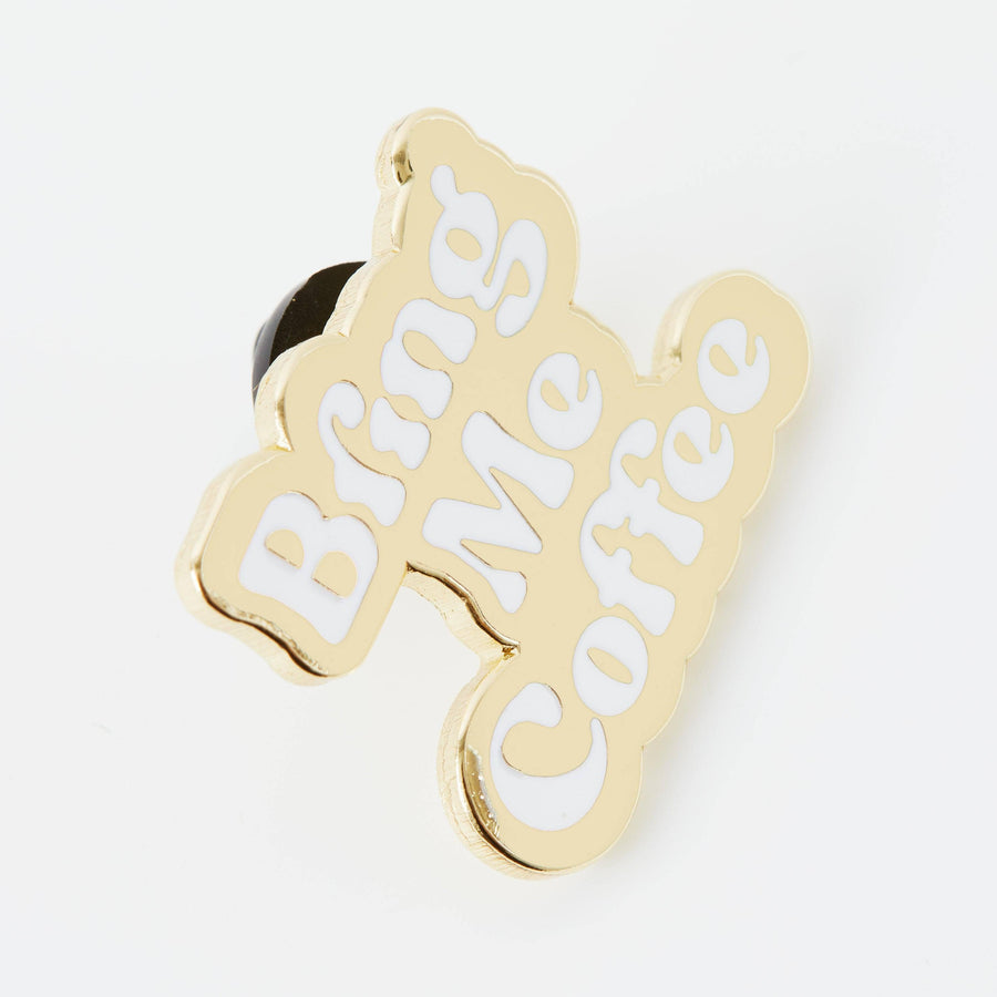 Punky Pins Bring Me Coffee Enamel Pin