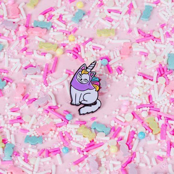 Punky Pins Caticorn Enamel Pin