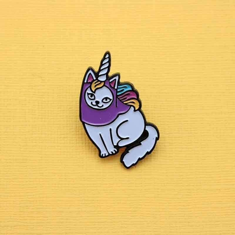 Punky Pins Caticorn Enamel Pin