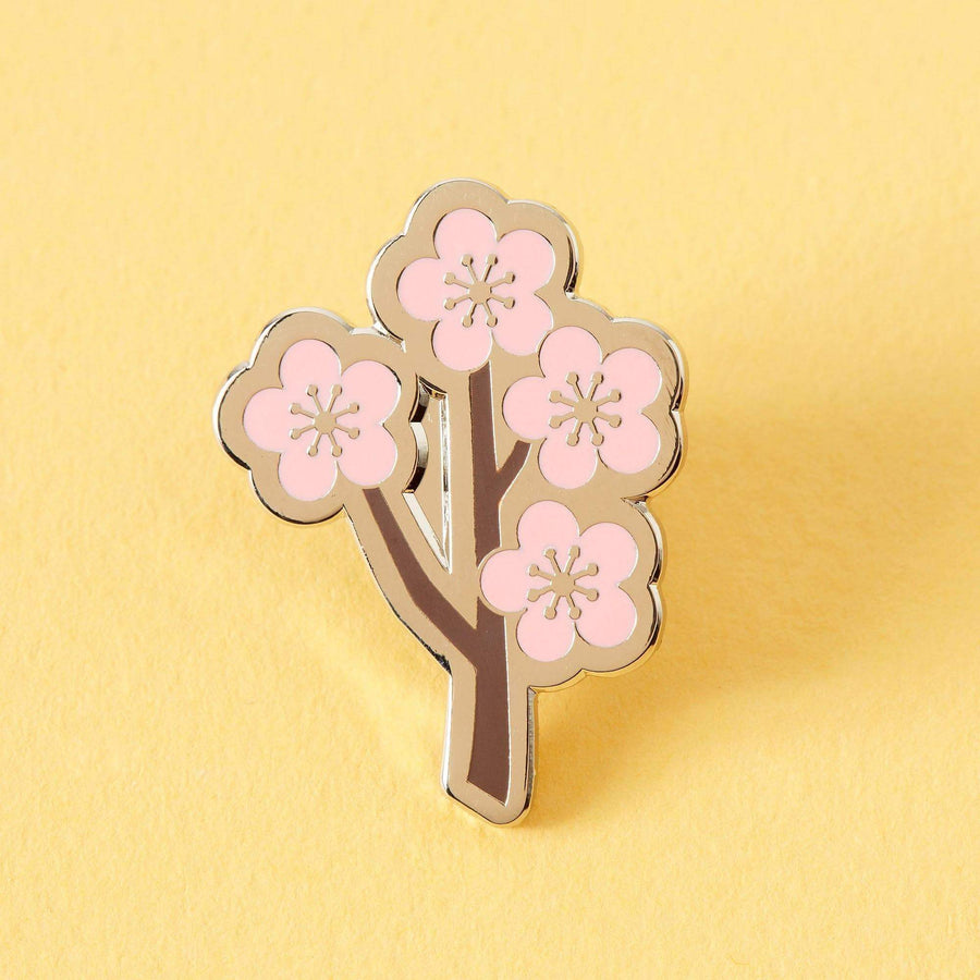 Punky Pins Cherry Blossom Branch Enamel Pin