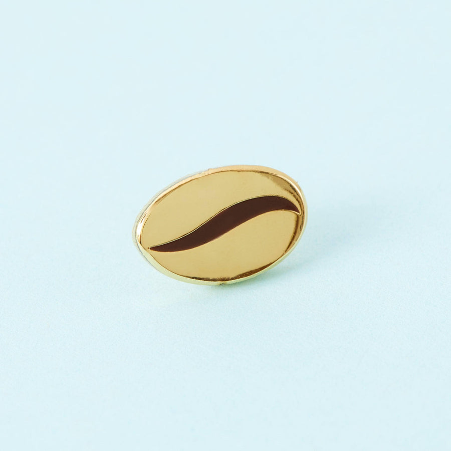 Punky Pins Coffee Bean Enamel Pin