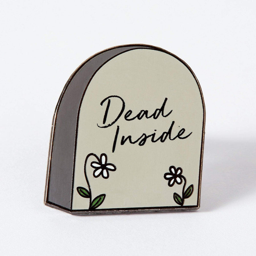 Dead Inside Enamel Pin