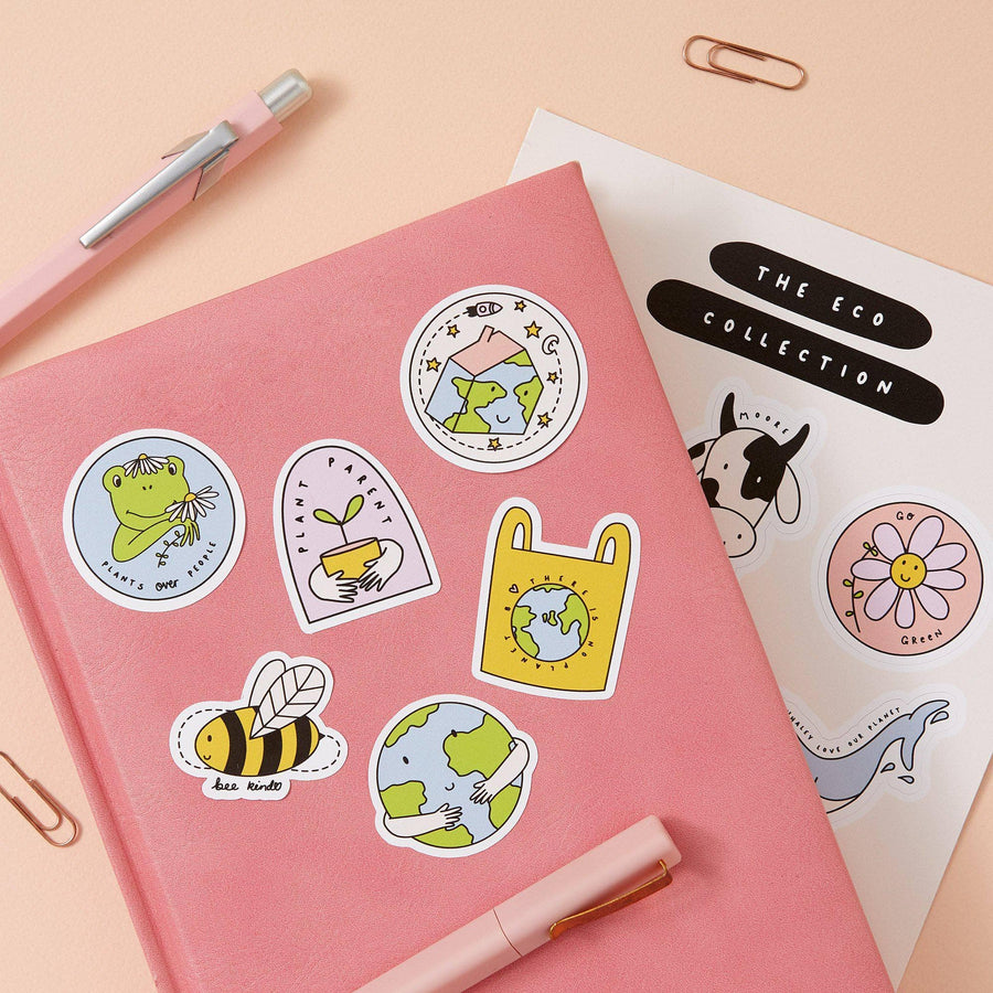 Punky Pins Earth Friends Eco Paper Sticker Sheet