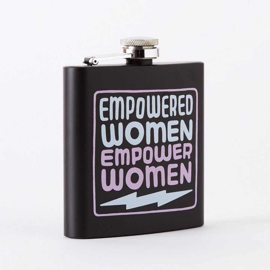 Punky Pins Empowered Women Hip Flask