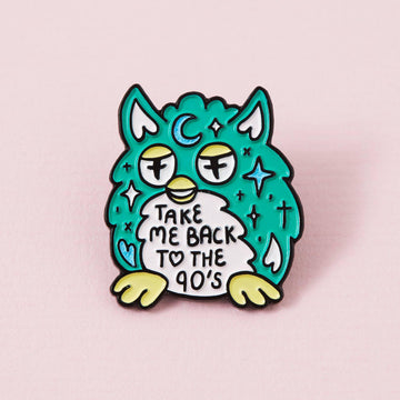 Punky Pins Evil Nostalgic Furby Enamel Pin