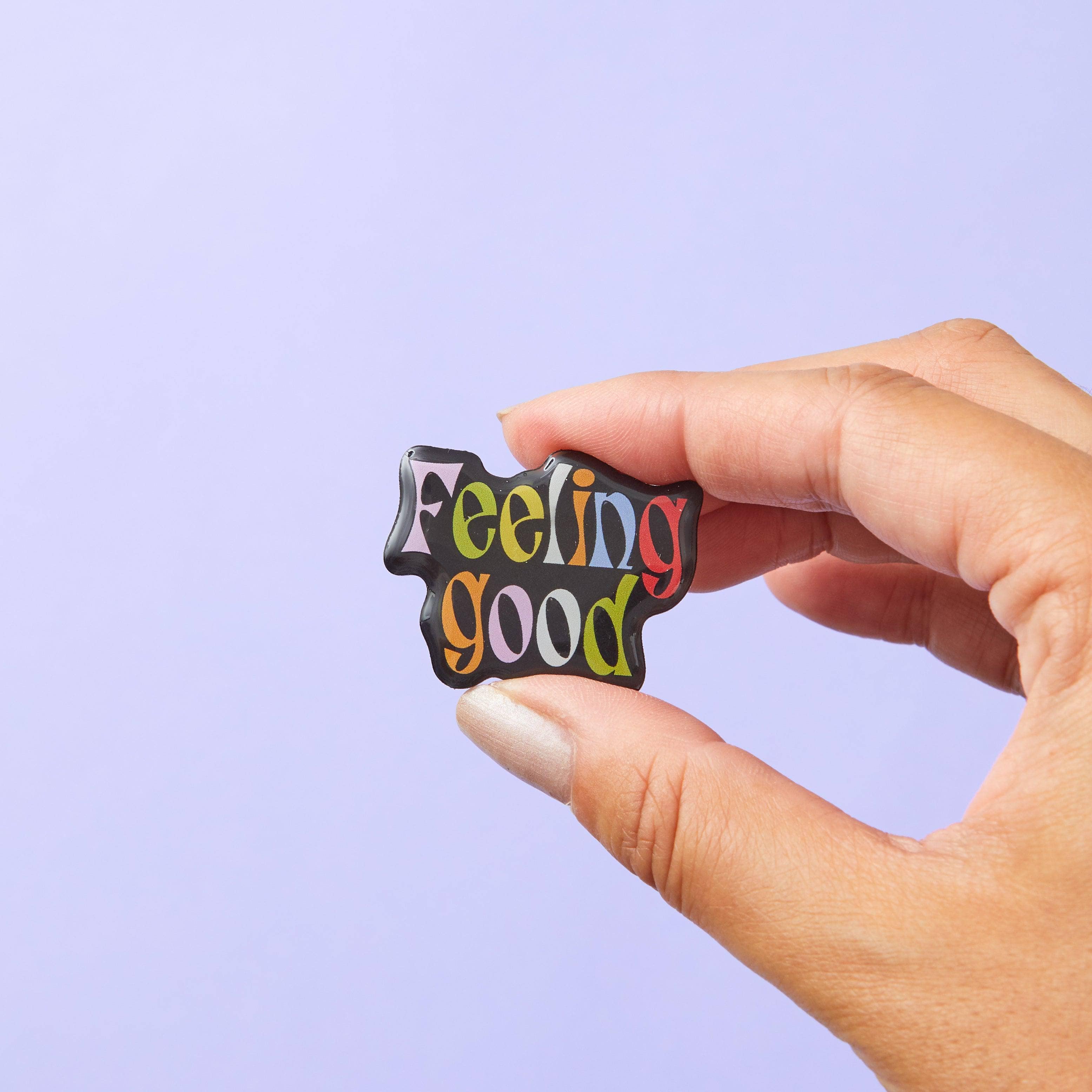 Feeling Good Eco Metal Pin – punkypins