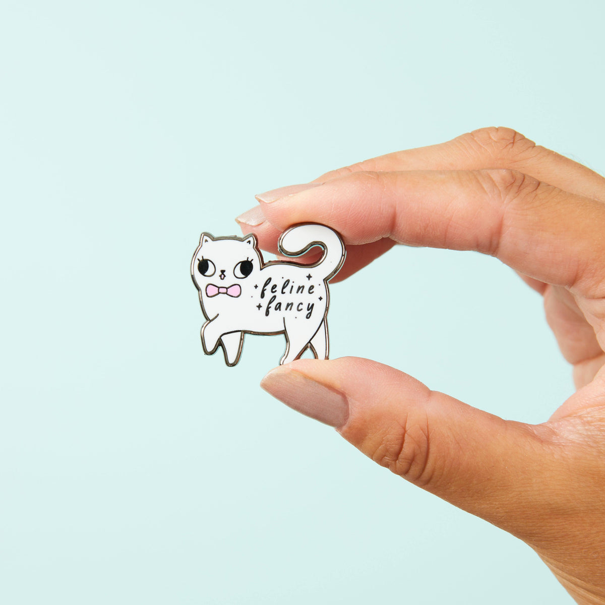 Punky Pins Feline Fancy Enamel Pin