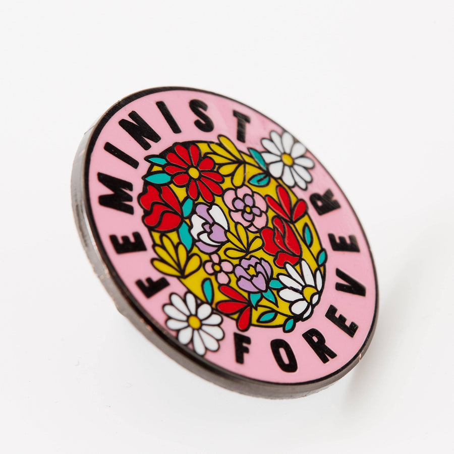 Punky Pins Feminist Forever Enamel Pin