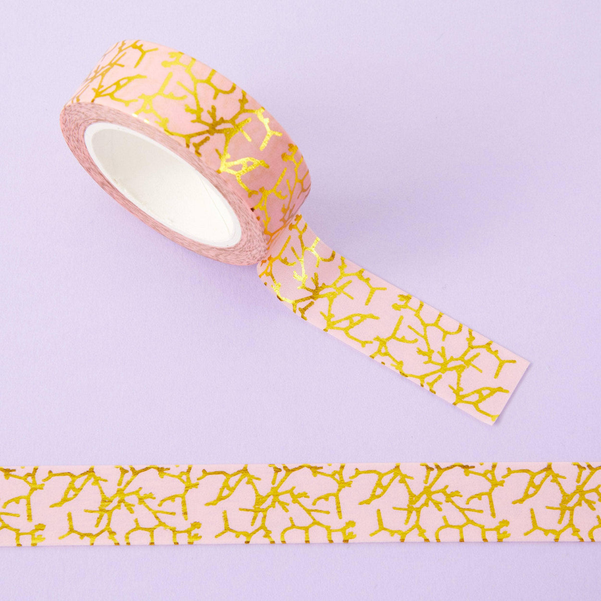 Punky Pins Foil Gold Vein Washi Tape