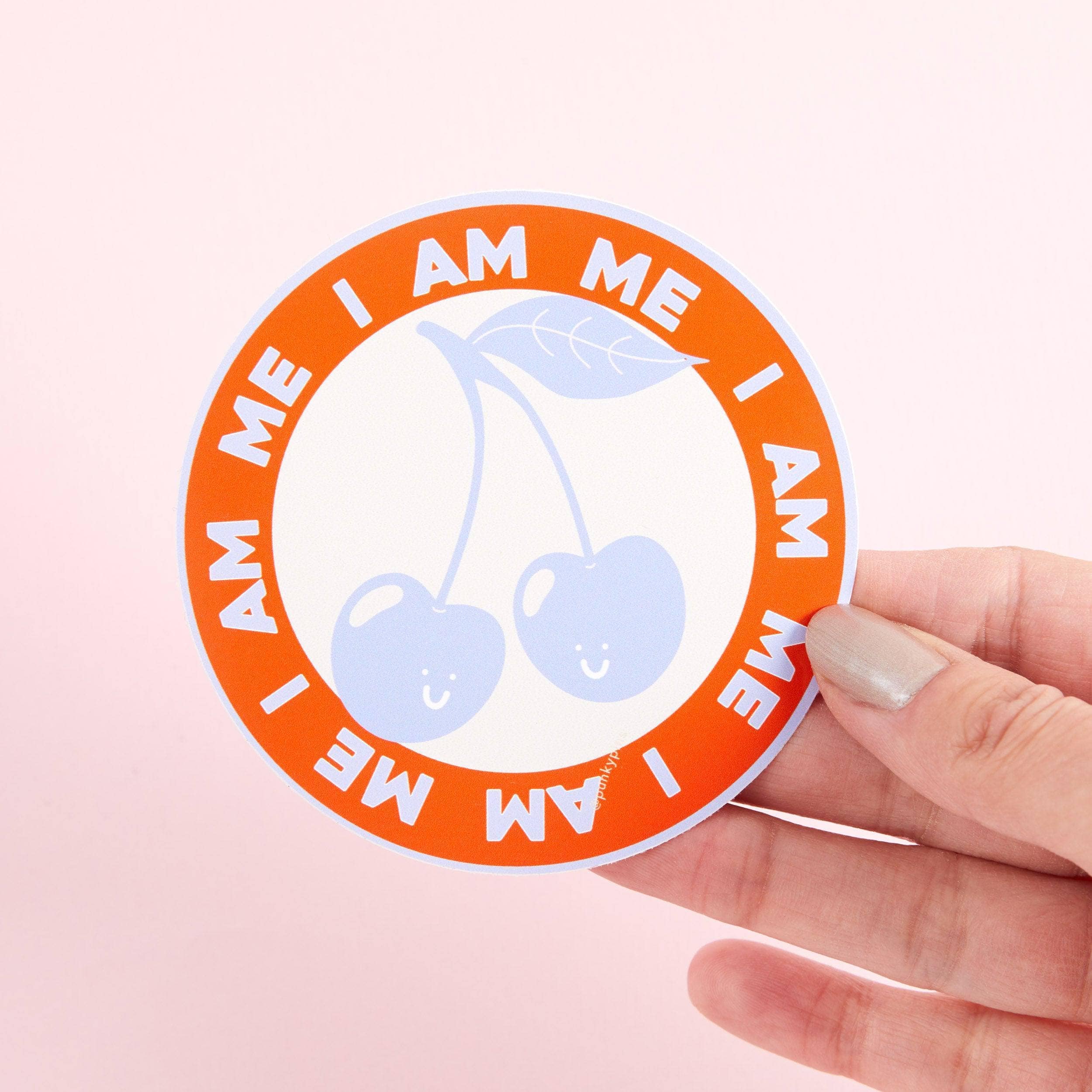 I Am Me Vinyl Sticker – punkypins