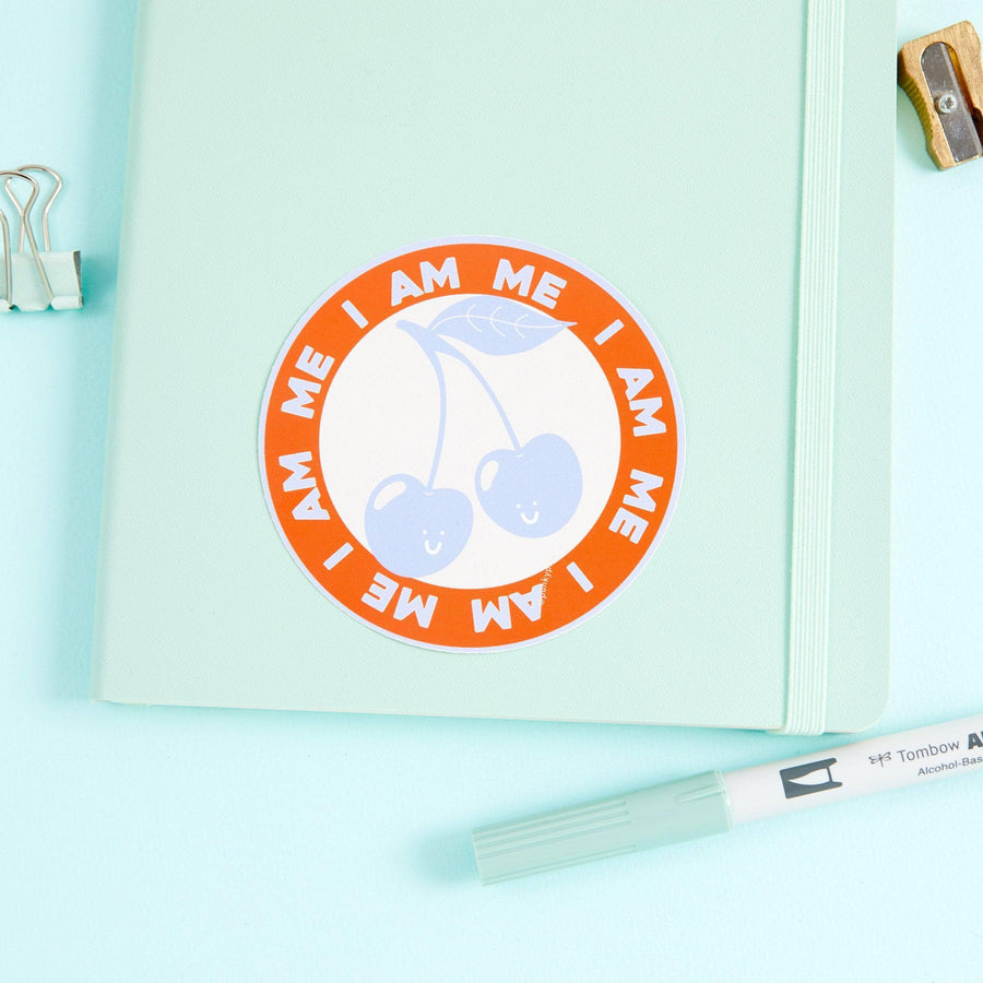 Punky Pins I Am Me Vinyl Sticker